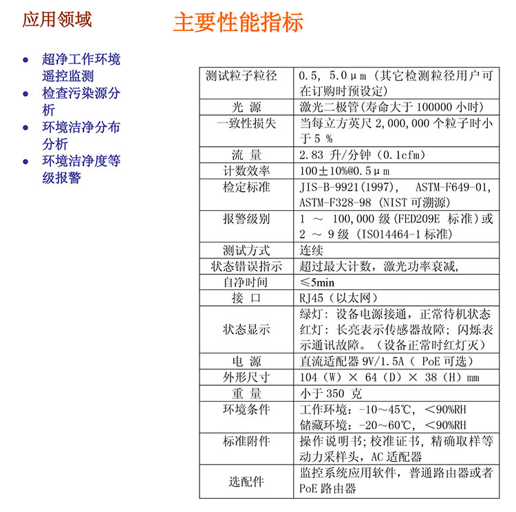 無(wú)塵室潔凈度遠(yuǎn)程在線檢（監(jiān)）測(cè)系統(tǒng)