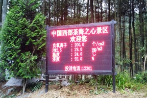 負(fù)氧離子環(huán)境監(jiān)測系統(tǒng)