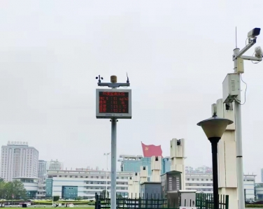 廣場公園噪音檢測環境監測設備案例