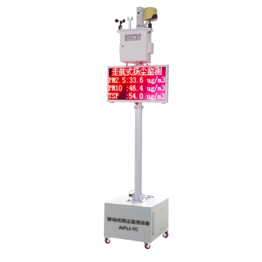 可移動式揚塵監測系統設備