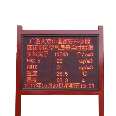 森林公園負氧離子監測系統